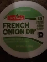 Mängden socker i French onion dip