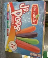 Mängden socker i Jr. Pops
