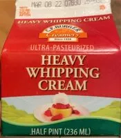 Mängden socker i Heavy Whipping Cream