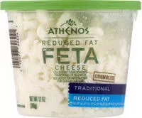 Mängden socker i Reduced fat feta cheese