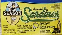 Mängden socker i Sardines in 100% olive oil
