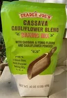 Mängden socker i Cassava Cauliflower Blend Baking Mix