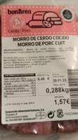 Mängden socker i Morro de cerdo cocido