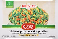 Mängden socker i California & washington ultimate petite mixed