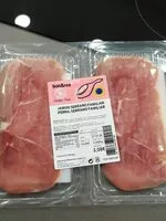 Mängden socker i Jamón serrano familiar