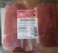 Mängden socker i Jamon Serrano Familiar