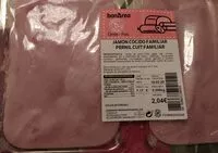 Mängden socker i Jamón cocido familiar