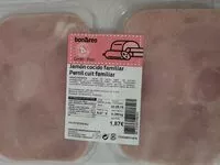 Mängden socker i Jamón cocido familiar