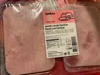 Mängden socker i Jamon cocido familiar