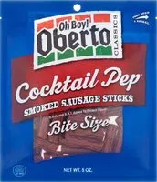 Mängden socker i Cocktail Pep Smoked Sausage Sticks