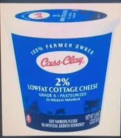 Mängden socker i Cass Clay 2% Lowfat Cottage Cheese