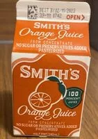 Mängden socker i Smith’s Orange Juice