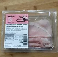 Mängden socker i Finísimo de jamón cocido al horno