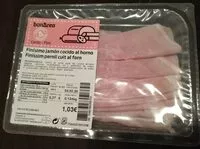 Mängden socker i Finísimo jamón cocido al horno