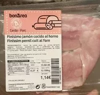 Mängden socker i Jamón cocido al horno