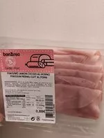 Mängden socker i Finísimo jamón cocido al horno