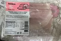 Mängden socker i Finísimo de jamón cocido al horno