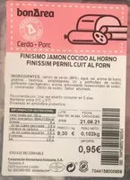 Mängden socker i Finisimo jamón cocido al horno