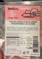 Mängden socker i Finisimo Jamon Cocido Al Horno