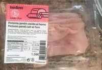 Mängden socker i Finísimo jamón cocido al horno