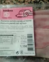 Mängden socker i Finisimo jamon cocido al horno