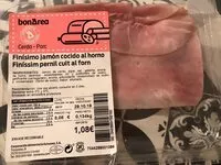Mängden socker i Finísimo jamón cocido al horno