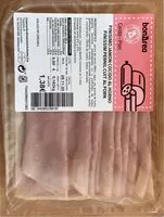 Mängden socker i Finisimo jamon cocido al horno
