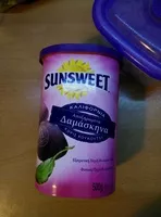 Mängden socker i Prugne California