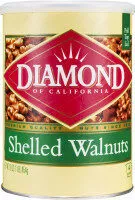 Mängden socker i Shelled walnuts