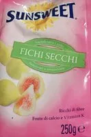 Mängden socker i Fichi secchi