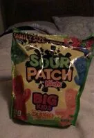 Mängden socker i Sour Patch Kids Big Kid