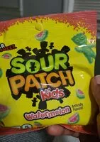 Mängden socker i Sour patch kids watermelon