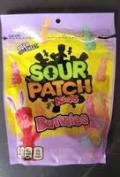 Mängden socker i Sour Patch Kids Bunnies