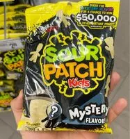 Mängden socker i Sour patch Kids