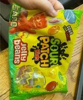 Mängden socker i Sour Patch Kids Jelly Beans