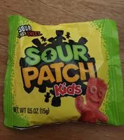 Mängden socker i Sour patch Kids