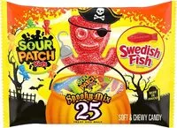 Mängden socker i Original swedish fish halloween candy
