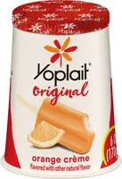 Mängden socker i Original orange cream yogurt