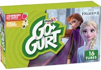 Mängden socker i Go-Gurt Strawberry/Vanilla Yogurt 16 Count