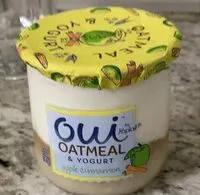 Mängden socker i Oui oatmeal & yogurt