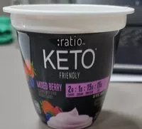 Mängden socker i ratio Keto friendly - Mixed Berry