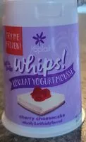 Mängden socker i Yoplait Whips! Cherry Cheesecake Low Fat Yogurt Mousse