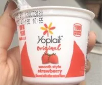 Mängden socker i Yoplait Original Strawberry Low Fat Yogurt
