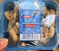 Mängden socker i Sliced White Mushrooms