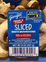 Mängden socker i Fresh 'N Clean Sliced Mushrooms