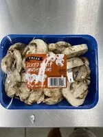 Mängden socker i Sliced white mushrooms
