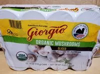 Mängden socker i Organic Sliced Mushrooms