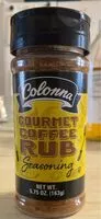 Mängden socker i Gourmet coffee Rub seasoning