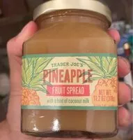 Mängden socker i Pineapple Fruit Spread