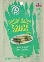 Mängden socker i Hollandaise Sauce Mix